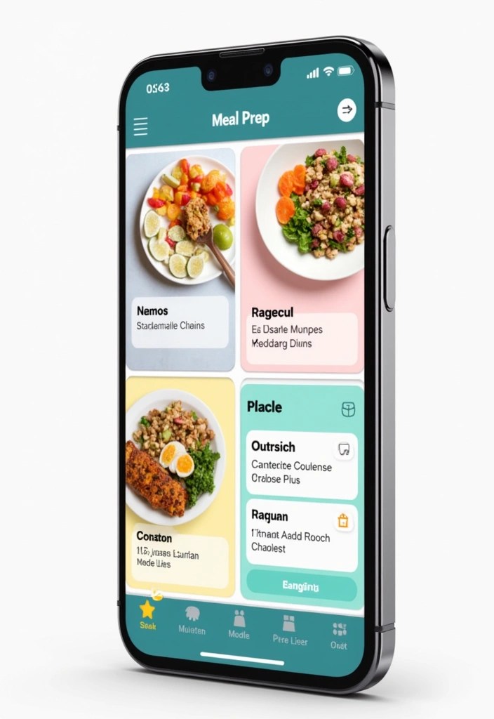 21 Meal Prep Hacks That Make Healthy Eating a Breeze (You Won't Believe #10!) - 13. Utilize Meal Prep Apps